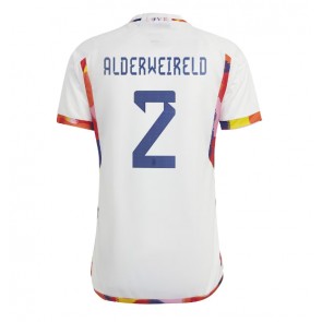 Belgien Toby Alderweireld #2 Replika Udebanetrøje VM 2022 Kortærmet